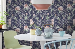 Обои 83069 фото в интерьере кухни превью