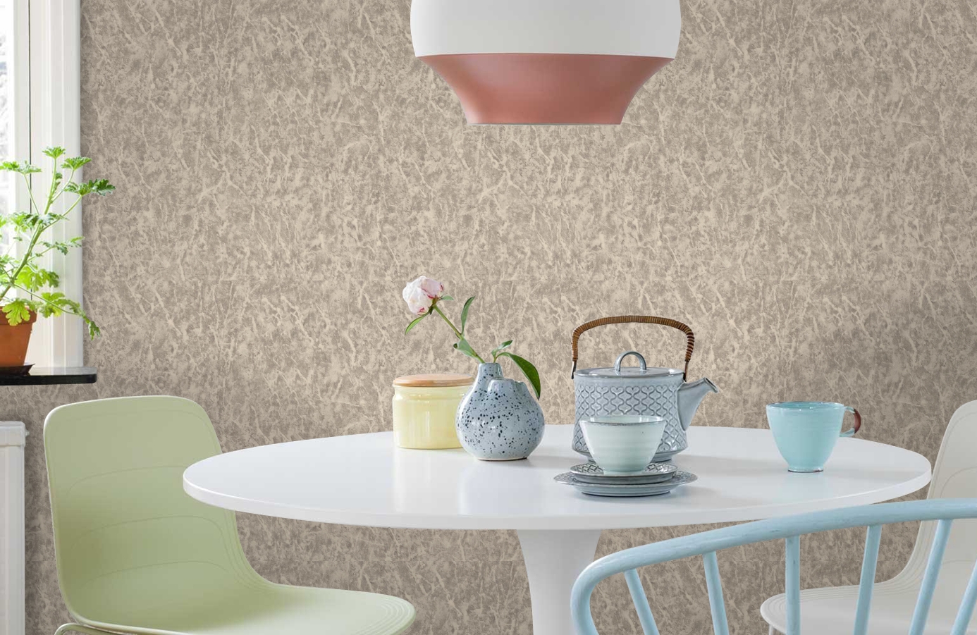 Обои 85016 фото в интерьере кухни Обои 85016 фото в интерьере кухни