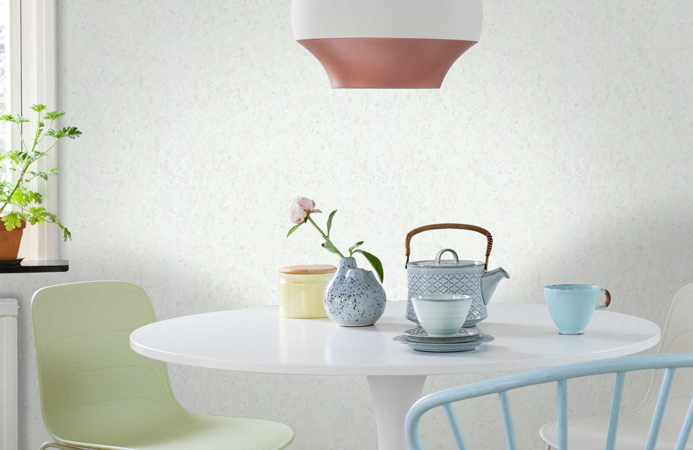 Обои 85026 фото в интерьере кухни