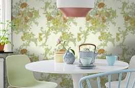 Обои 87881 фото в интерьере кухни превью