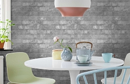 Обои 888858 фото в интерьере кухни превью