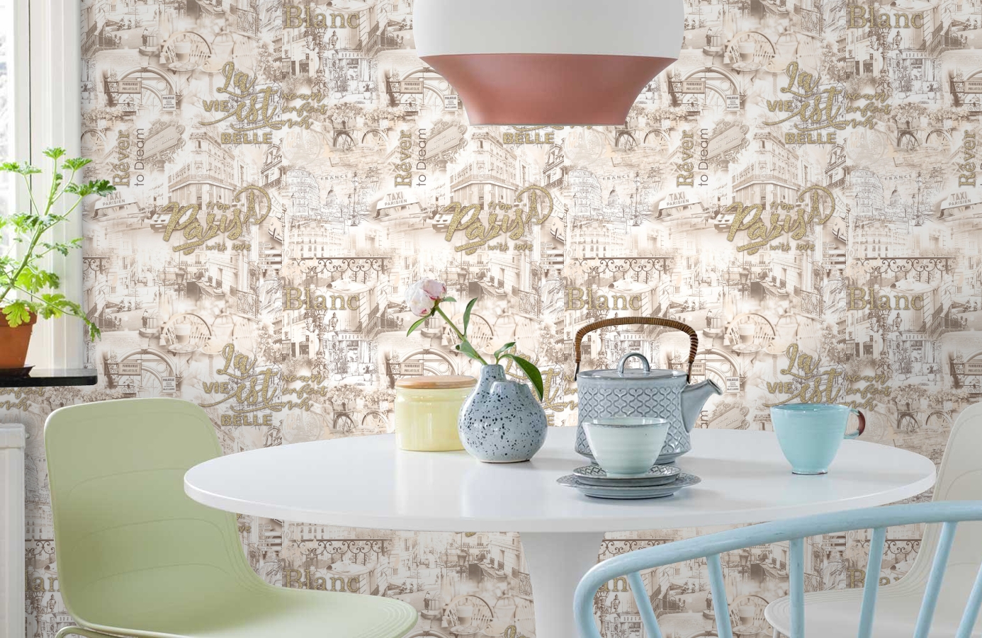 Обои 889432 фото в интерьере кухни