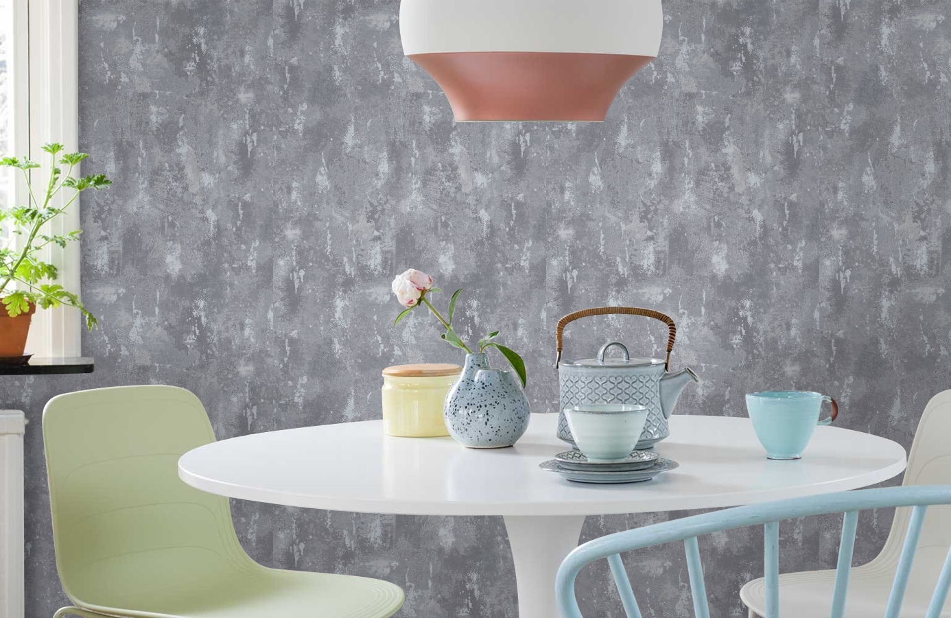 Обои 889723 фото в интерьере кухни