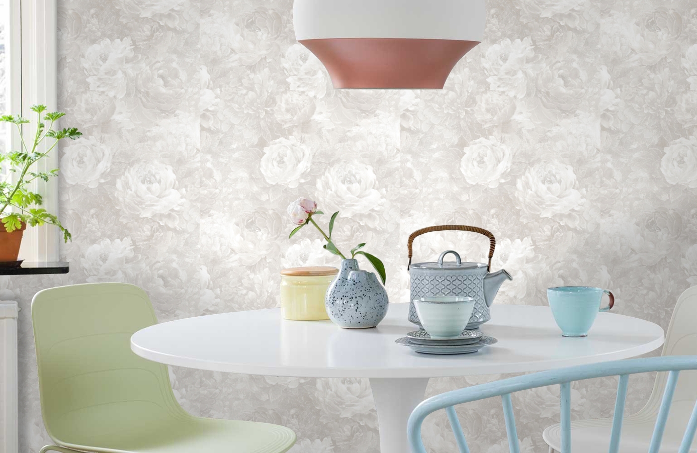 Обои 889831 фото в интерьере кухни