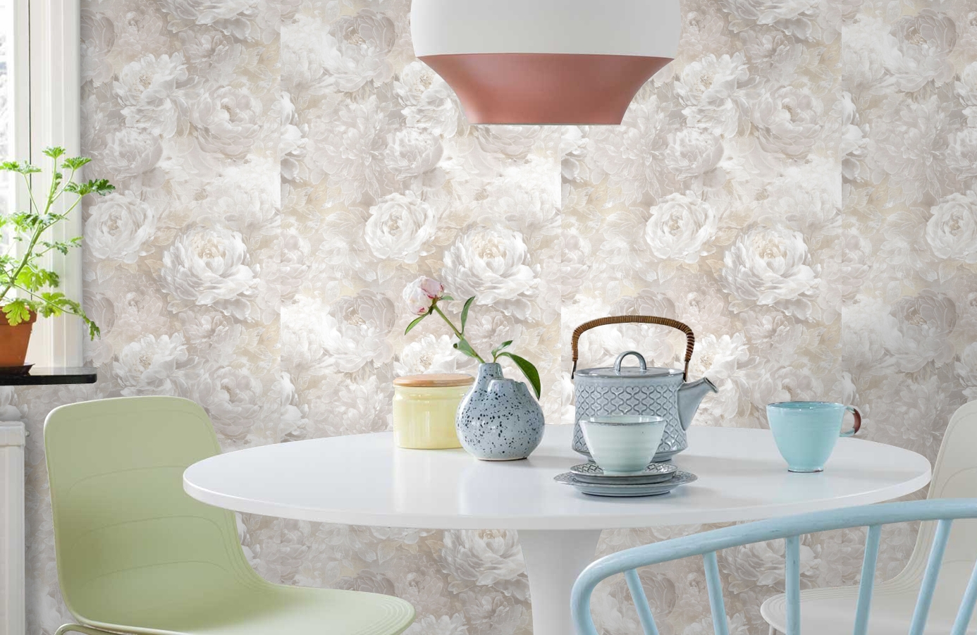 Обои 889832 фото в интерьере кухни