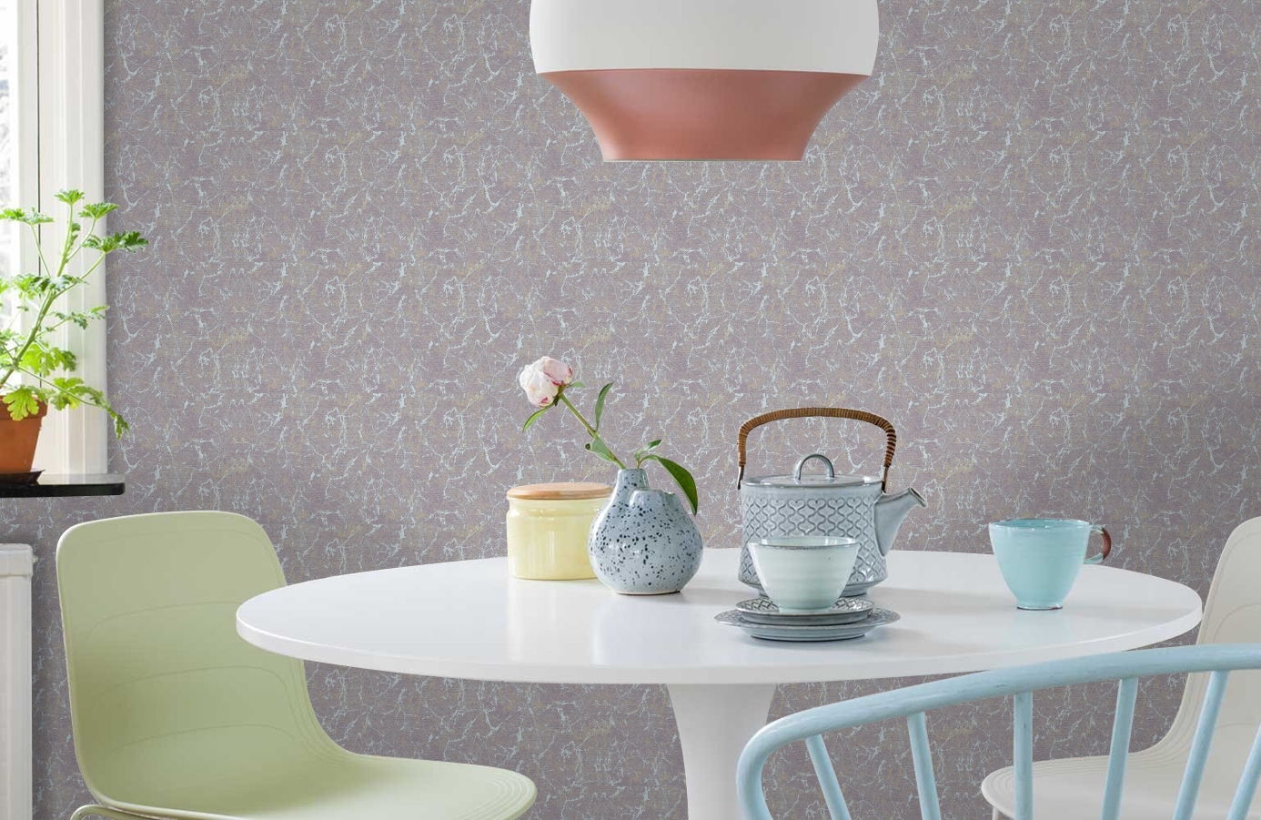 Обои 889923 фото в интерьере кухни