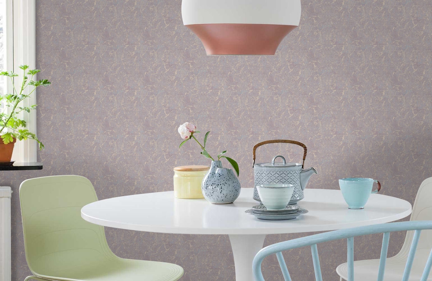 Обои 889925 фото в интерьере кухни