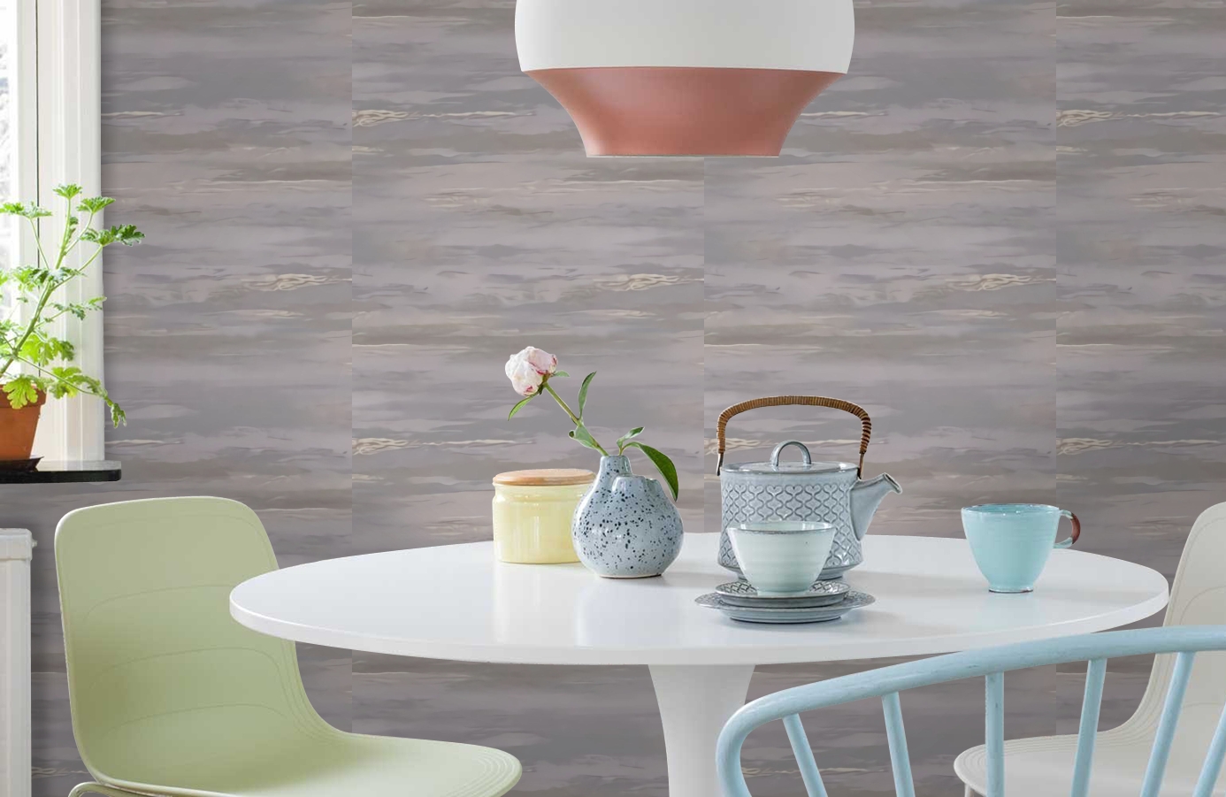 Обои 989438 фото в интерьере кухни Обои 989438 фото в интерьере кухни