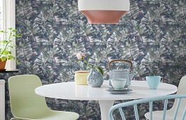 Обои 989668 фото в интерьере кухни превью