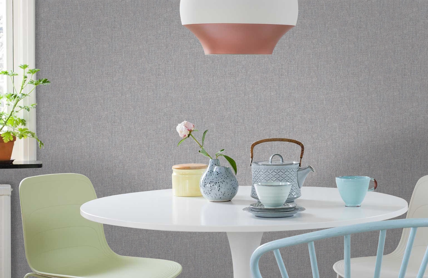 Обои 989857 фото в интерьере кухни