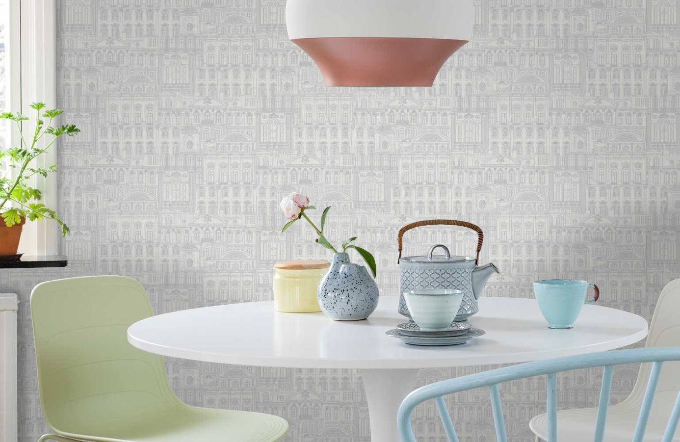 Обои 998051 фото в интерьере кухни