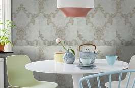 Обои 99917301 фото в интерьере кухни превью