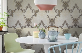 Обои 99917306 фото в интерьере кухни превью