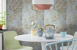 Обои M77601 фото в интерьере кухни превью