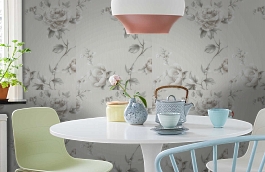 Обои M77802 фото в интерьере кухни превью