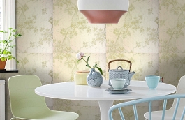 Обои 1044 фото в интерьере кухни превью