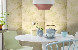 Обои 1047 фото в интерьере кухни превью