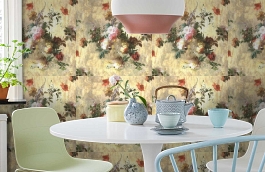 Обои 20252 фото в интерьере кухни превью