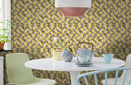 Обои 8511-4 фото в интерьере кухни превью