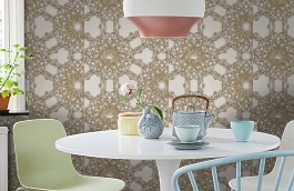 Обои M16030 фото в интерьере кухни превью