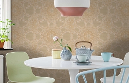 Обои M16035 фото в интерьере кухни превью