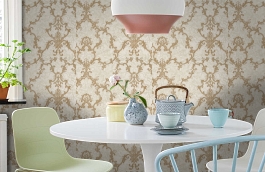 Обои M3329 фото в интерьере кухни превью