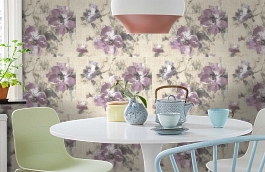 Обои R1305 фото в интерьере кухни превью