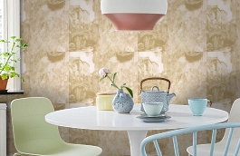 Обои R1615 фото в интерьере кухни превью