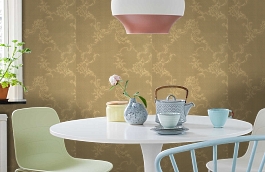 Обои R6630 фото в интерьере кухни превью