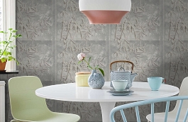 Обои Z6470 фото в интерьере кухни превью