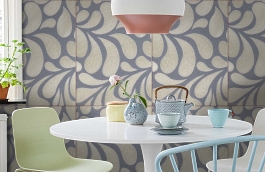 Обои 1091-20 фото в интерьере кухни превью