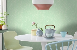 Обои 11-152-11 фото в интерьере кухни превью