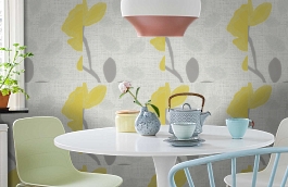 Обои 11-162-05 фото в интерьере кухни превью