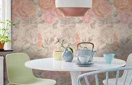 Обои 145-003-05 фото в интерьере кухни превью