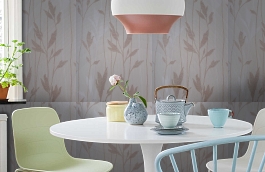 Обои 30182-22 фото в интерьере кухни превью