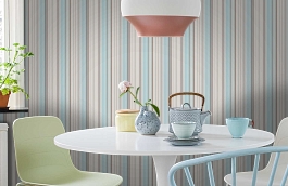 Обои 3337-68 фото в интерьере кухни превью