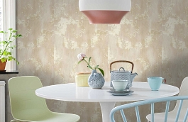 Обои 45-079-03 фото в интерьере кухни превью