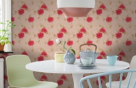 Обои 46-029-08 фото в интерьере кухни превью