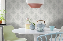 Обои 70496-44 фото в интерьере кухни превью