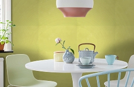 Обои 715-37 фото в интерьере кухни превью