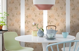 Обои 7309-28 фото в интерьере кухни превью