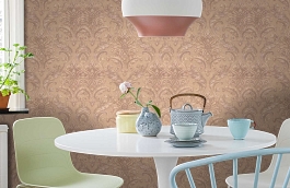 Обои 7321-28 фото в интерьере кухни превью