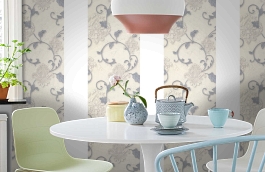 Обои 7359-14 фото в интерьере кухни превью