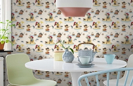 Обои PL71000-16 фото в интерьере кухни превью