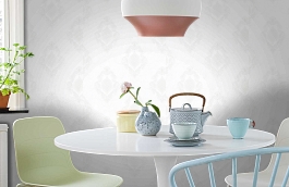 Обои PP72013-11 фото в интерьере кухни превью