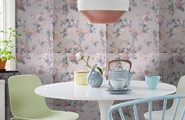 Обои VS71038-45 фото в интерьере кухни превью