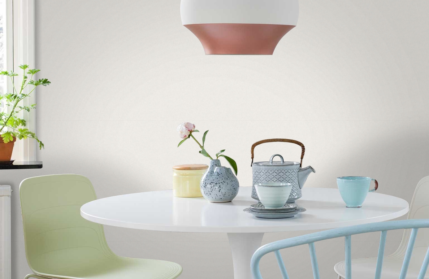 Обои 285802 фото в интерьере кухни