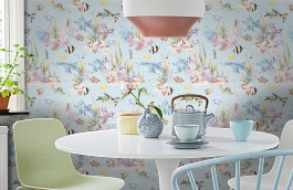 Обои 654226 фото в интерьере кухни превью