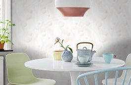 Обои HC72061-11 фото в интерьере кухни превью