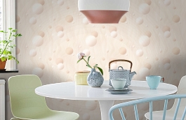 Обои HC72061-21 фото в интерьере кухни превью